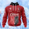 Liga Mx Atlas F.C Away Aztec Design Hoodie 3D All Over Print