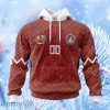 Liga Mx Atlético San Luis Maya Design Sporty Hoodie 3D All Over Print