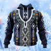 Liga Mx C.F. Monterrey Design In Native Style Sporty Hoodie 3D All Over Print