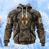Liga Mx C.F. Monterrey Hunting Camo Hoodie 3D All Over Print