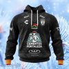 Liga Mx C.F. Pachuca Away Aztec Design Hoodie 3D All Over Print