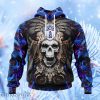Liga Mx C.F. Pachuca Special Aztec Skull Design Hoodie 3D All Over Print