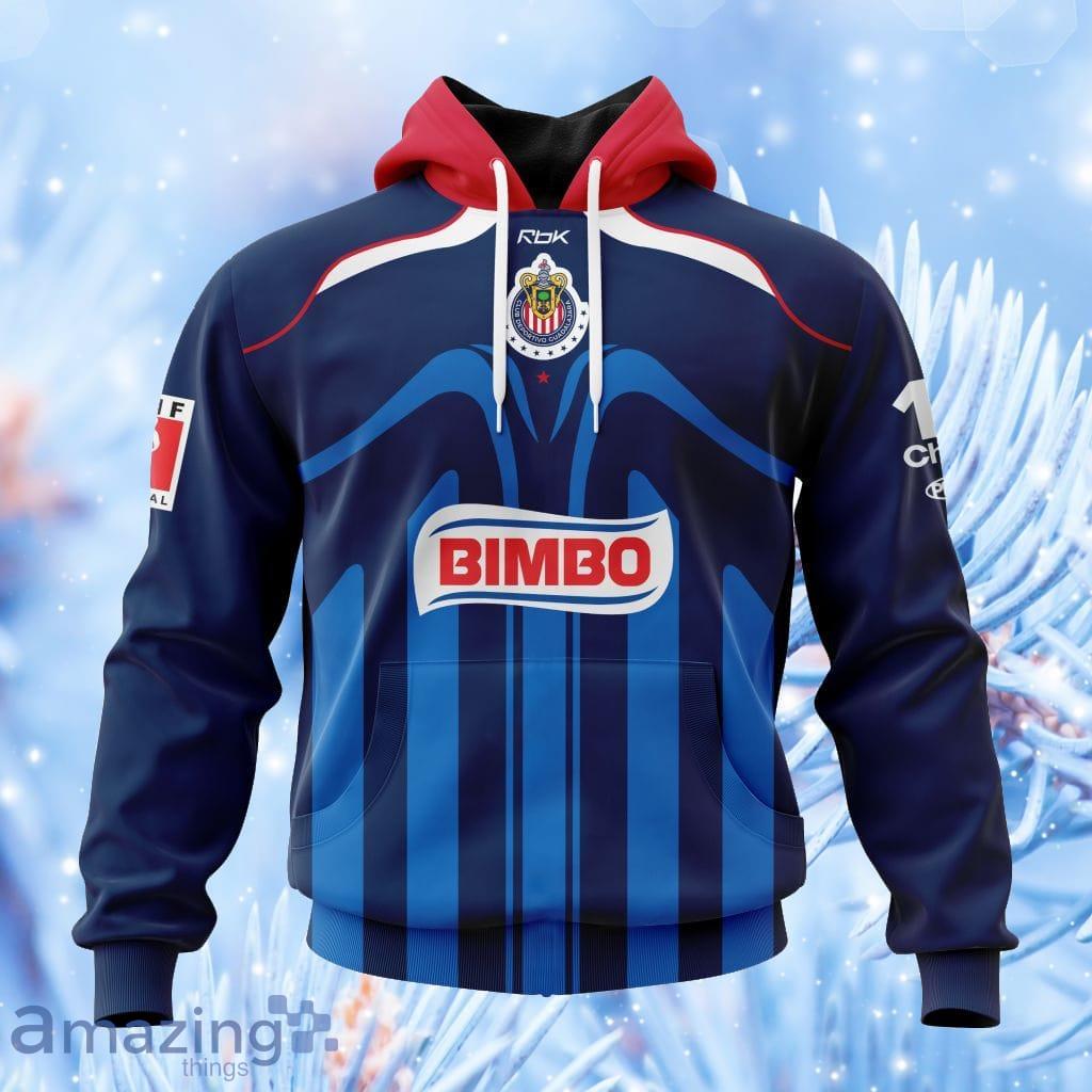 Liga Mx Chivas Guadalajara Retro 2006 Away Kits Hoodie 3D All Over Print image Liga Mx Chivas Guadalajara Retro 2006 Away Kits Hoodie 3D All Over Print Product Photo 1
