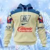 Liga Mx Club America Home With 107 Years Anniversary Logo Hoodie 3D All Over Print