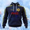 Liga Mx Club America Retro 1996 1998 Away Hoodie 3D All Over Print