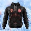 Liga Mx Club Necaxa Design For Día De Muertos Hoodie 3D All Over Print
