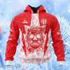 Liga Mx Club Necaxa Home Design Hoodie 3D All Over Print