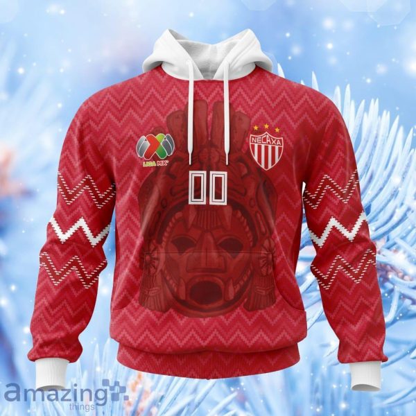 Liga Mx Club Necaxa Maya Design Sporty Hoodie 3D All Over Print Product Photo 1