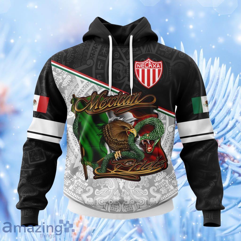 Liga Mx Club Necaxa Mexican Pride Hoodie 3D All Over Print Product Photo 1