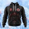 Liga Mx Club Tijuana Design For Día De Muertos Hoodie 3D All Over Print