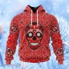 Liga Mx Club Tijuana Sugar Skull Hoodie 3D All Over Print