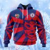 Liga Mx Cruz Azul Lucha Libre Design Hoodie 3D All Over Print