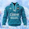 Liga Mx Mazatlan F.C Away Aztec Design Hoodie 3D All Over Print