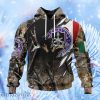 Liga Mx Mazatlan F.C Camo Hunting Hoodie 3D All Over Print