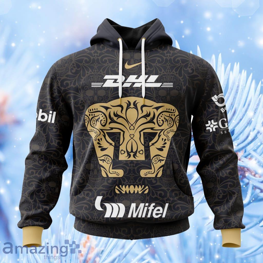 Liga Mx Pumas Unam Away Design Hoodie 3D All Over Print image Liga Mx Pumas Unam Away Design Hoodie 3D All Over Print Product Photo 1