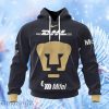 Liga Mx Pumas Unam Away Hoodie 3D All Over Print