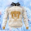 Liga Mx Pumas Unam Aztec Design Sporty Hoodie 3D All Over Print