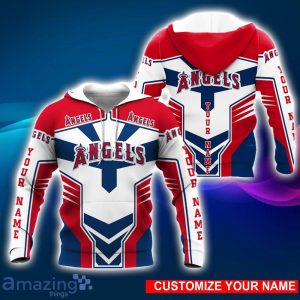 Los Angeles Angels 3D Hoodie All Over Printed Personalized Name Special Design For Fans Product Photo 2