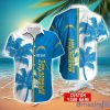 Los Angeles Chargers Hawaiian Shirt And Shorts Set Custom Name Summer Vacation Shirt NFL Fans