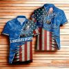 Los Angeles Dodgers American Flag Hawaiian Shirt 3D For Men Women