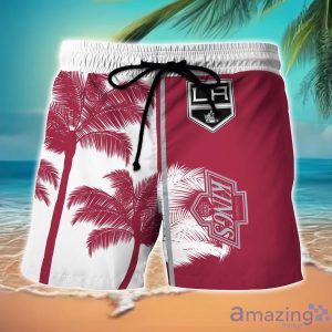 Los Angeles Kings Hawaiian Shirt And Shorts Set Custom Name Summer Vacation Shirt NHL Fans Product Photo 2