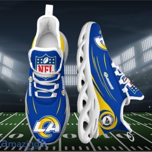 Los Angeles Rams NFL Max Soul Shoes Limited Edition Comfort Sneakers for Fans Product Photo 2