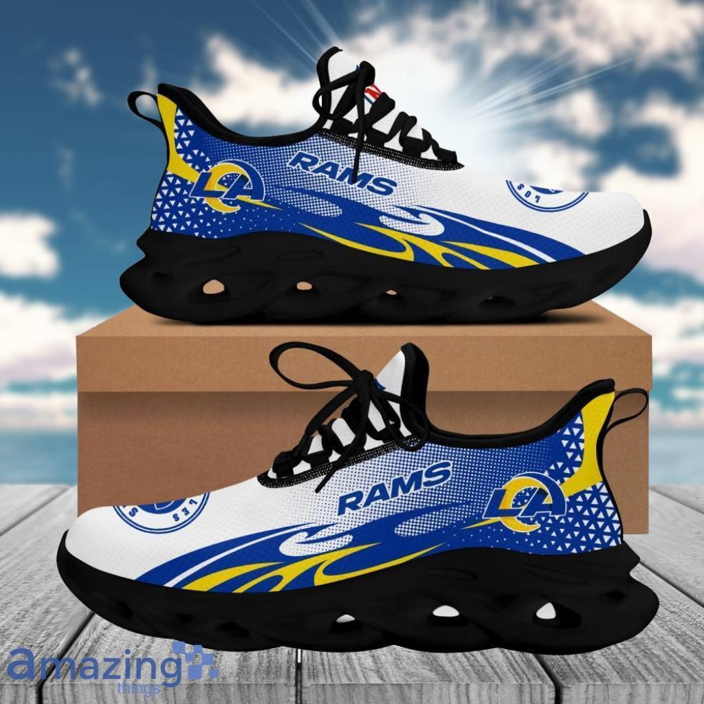Los Angeles Rams NFL Sport Max Soul Shoes Unique Design Gift For Fans image Los Angeles Rams NFL Sport Max Soul Shoes Unique Design Gift For Fans Product Photo 1