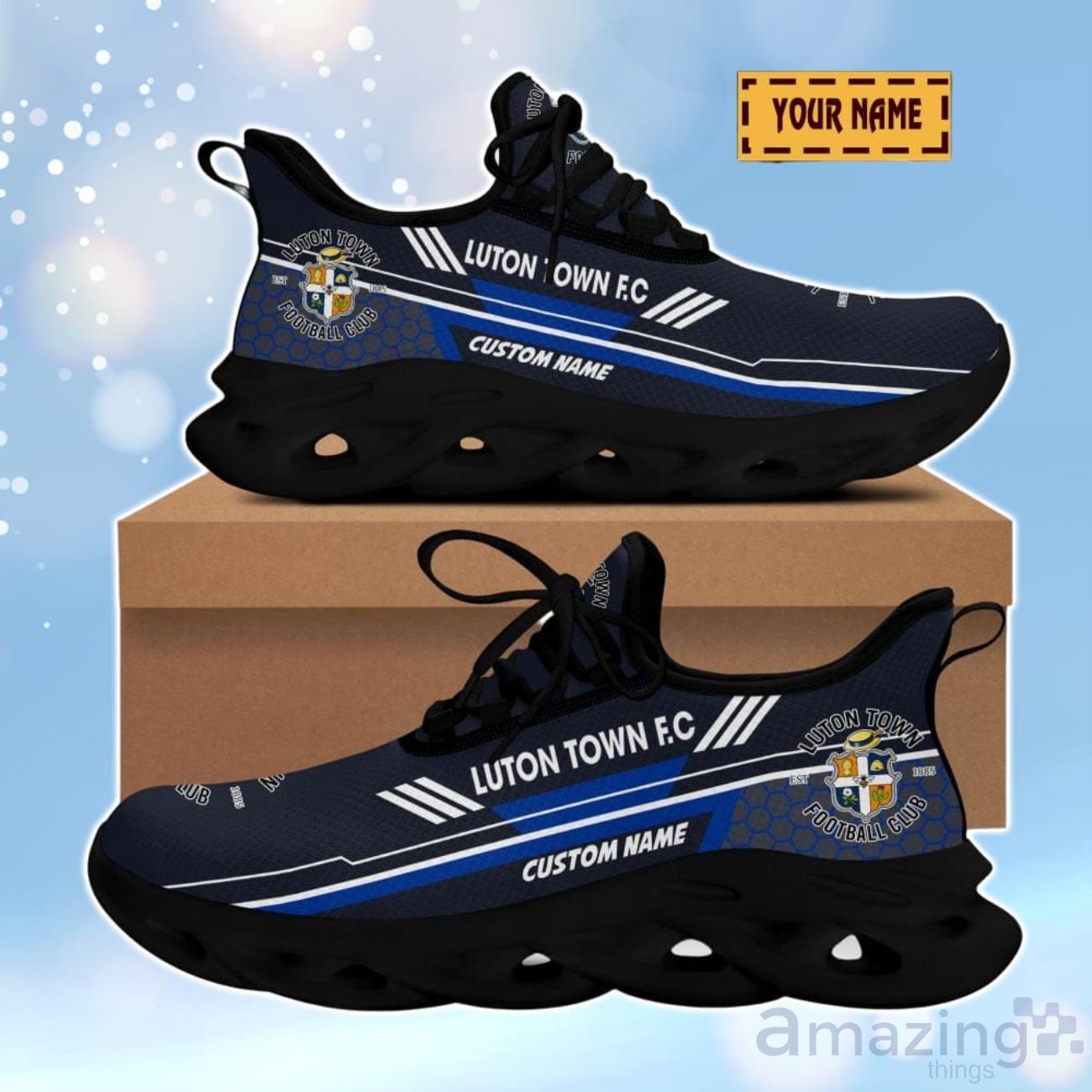 Luton Town F.C 3D Design Max Soul Shoes Custom Name For Real Fans image Luton Town F.C 3D Design Max Soul Shoes Custom Name For Real Fans Product Photo 1