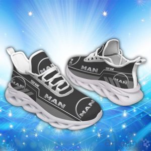 MAN Truck Max Soul Shoes Custom Name Sneakers Car Lovers Gift Product Photo 1