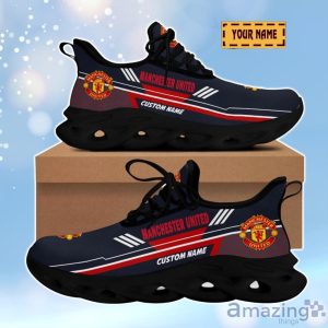 Manchester United 3D Design Max Soul Shoes Custom Name For Real Fans Product Photo 1