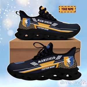 Mansfield Town 3D Design Max Soul Shoes Custom Name For Real Fans Product Photo 1