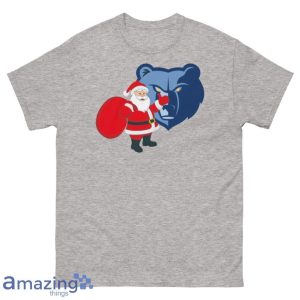 Memphis Grizzlies Santa Claus Logo Christmas T Shirt Product Photo 3