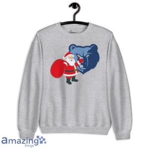Memphis Grizzlies Santa Claus Logo Christmas T Shirt Product Photo 4