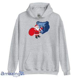 Memphis Grizzlies Santa Claus Logo Christmas T Shirt Product Photo 6