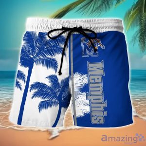 Memphis Tigers Hawaiian Shirt And Shorts Set Custom Name Summer Vacation Shirt NCAA1 Fans Product Photo 2