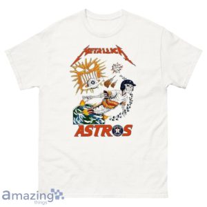 Metallica Houston Astros Skeleton 2023 Shirt Product Photo 3