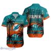 Miami Dolphins NFL Hawaiian Shirt Palm Tree For Men Women
