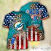 Miami Dolphins NFL Independence Day 3D T- Shirts
