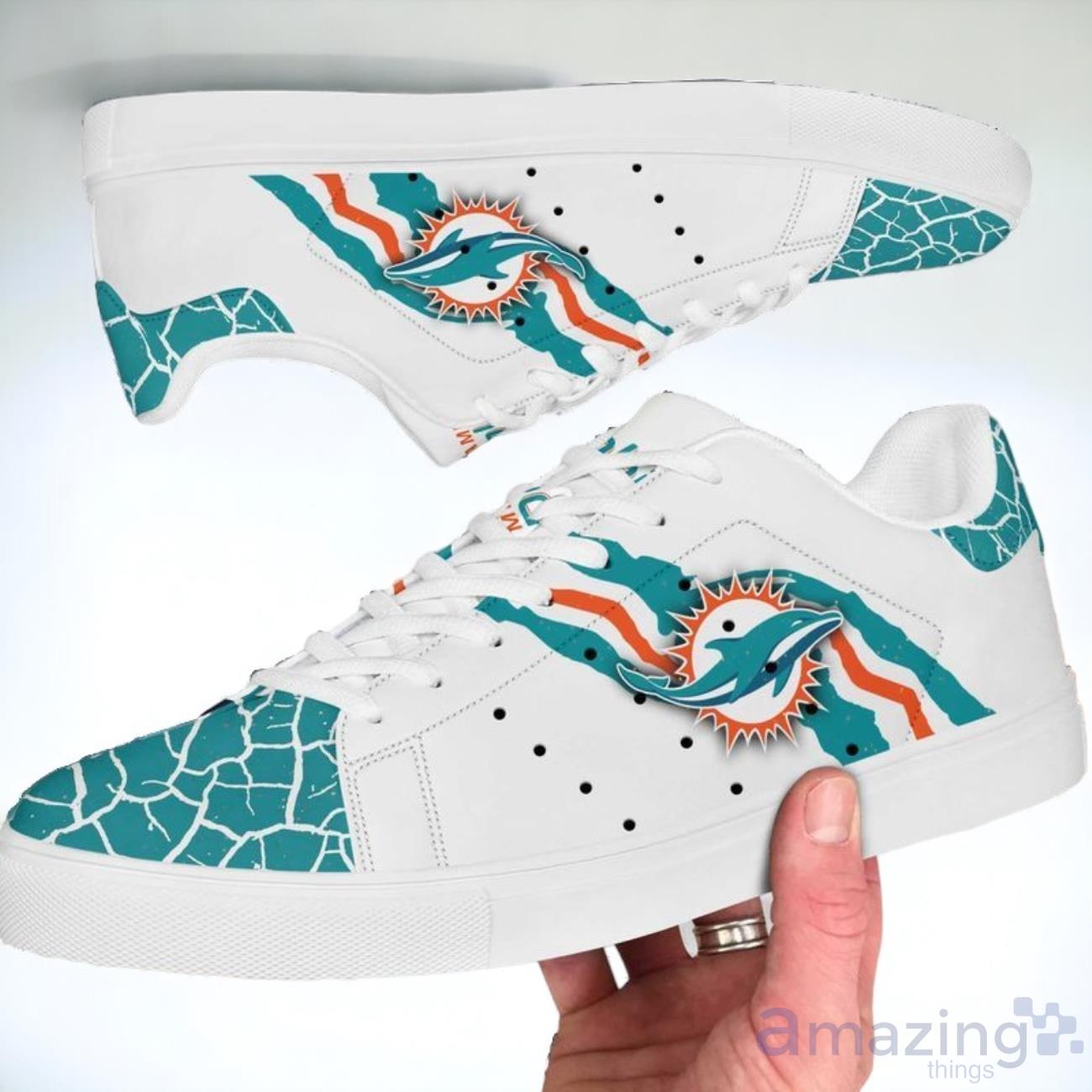 Miami Dolphins Skate Shoes For All Fans image Miami Dolphins Skate Shoes For All Fans Product Photo 1