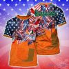 Miami Hurricanes NCAA1 Independence Day Gift Football Team T-Shirt