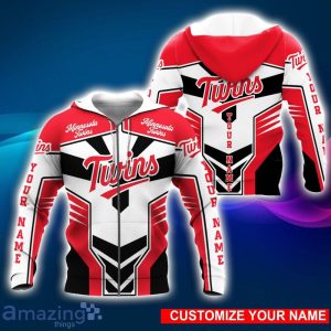 Minnesota Twins 3D Hoodie All Over Printed Personalized Name Special Design For Fans Product Photo 1