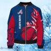 MLB Atlanta Braves Red Blue Unisex Bomber Jacket Gift For Fans