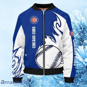MLB Chicago Cubs Blue Bomber Jacket Gift For Fans Product Photo 1