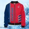 MLB Cleveland Indians Red Blue Unisex Bomber Jacket Gift For Fans