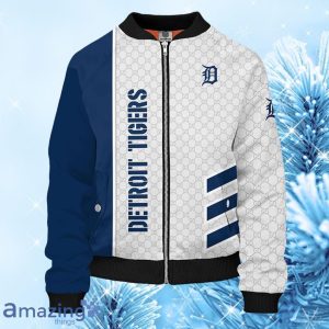 MLB Detroit Tigers Blue Bomber Jacket Gift For Fans Product Photo 1