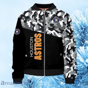 MLB Houston Astros Camouflage Orange Bomber Jacket Gift For Fans Product Photo 1
