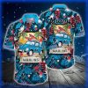 MLB Miami Marlins Hawaiian Shirt Car And Summer Heatwave Shirt For Fans
