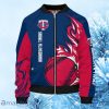 MLB Minnesota Twins Blue Red Unisex Bomber Jacket Gift For Fans