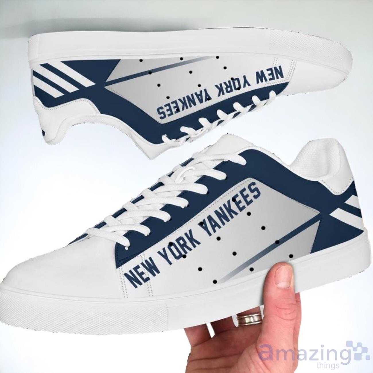 MLB New York Yankees Limited Edition Skate Shoes For All Fans image MLB New York Yankees Limited Edition Skate Shoes For All Fans Product Photo 1