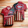 Montreal Canadiens American Flag Hawaiian Shirt 3D For Men Women